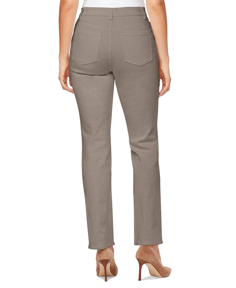 Gloria Vanderbilt Petite Amanda High Rise Straight-Leg Jeans