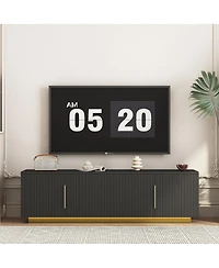 Streamdale Furniture 68" Modern Led Tv Stand for 55-65 Inch TVs