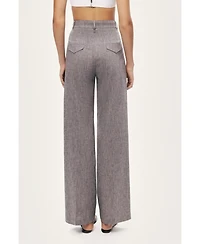 Nocturne Women's Wide-Leg Tailored Pants