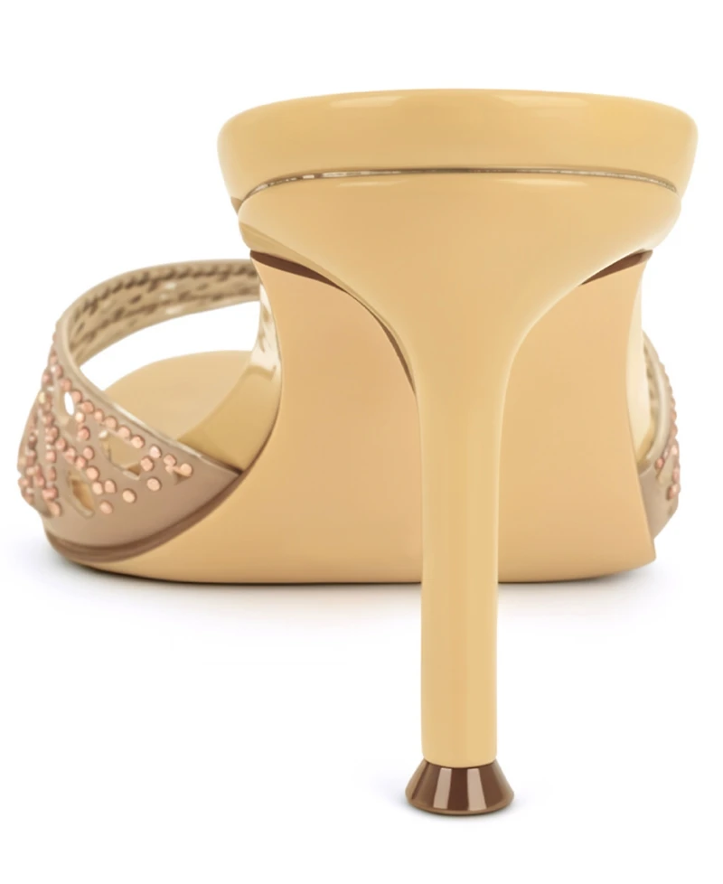 Nine West Women's Mazzy Embellished Slip-On Dress Sandals