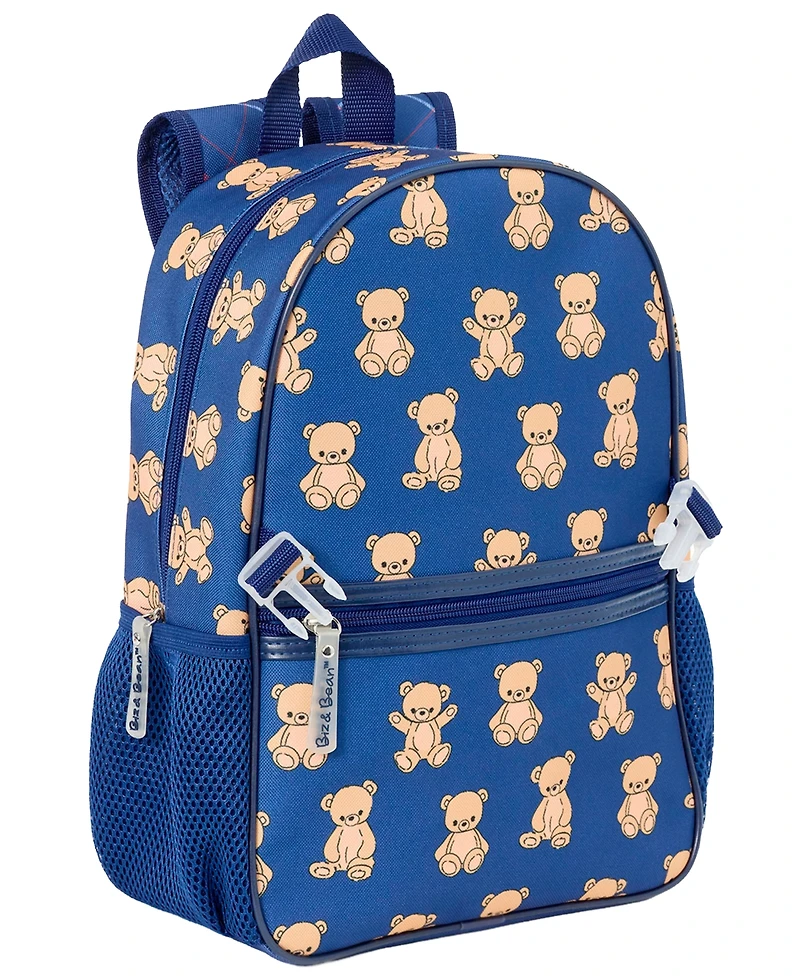 Biz & Bean Toddler Boys' and Girls' Bear Preschool Backpack and Lunch Bag, 2-Piece Set