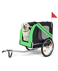 Streamdale Furniture Large Folding Pet Bike Trailer Capacity All-Terrain Carrier