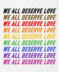 Design By Humans Men's Deserve Love Short-Sleeve T-Shirt