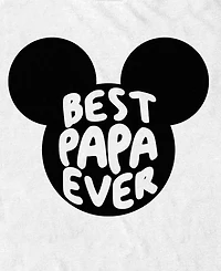 Fifth Sun Men's Best Papa Ever Mouse Short-Sleeve T-Shirt