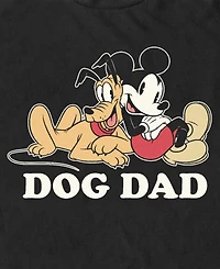 Fifth Sun Men's Mickey Dog Dad Short-Sleeve T-Shirt