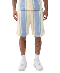 True Religion Men's Knit Stripe Short