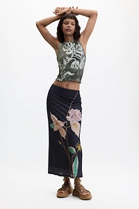 Desigual Women's Long printed skirt
