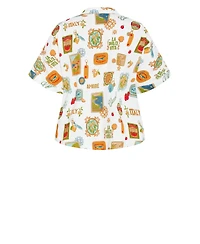 City Chic Women's Amore Print Shirt