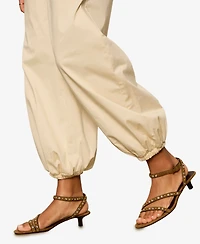 Sanctuary Women's Cropped Balloon Leg Pull-On Pants