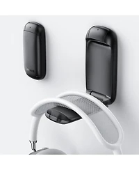 Lamicall Foldable Headphone Stand, Holder Hook Mount, Adhesive Hanger Clip Under Desk