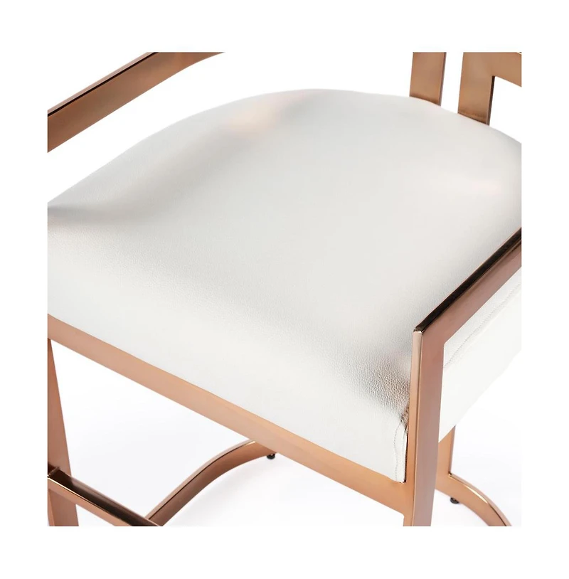 Butler Specialty Clarence Faux Leather Counter Stool