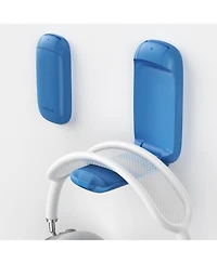 Lamicall Foldable Headphone Stand, Holder Hook Mount, Adhesive Hanger Clip Under Desk