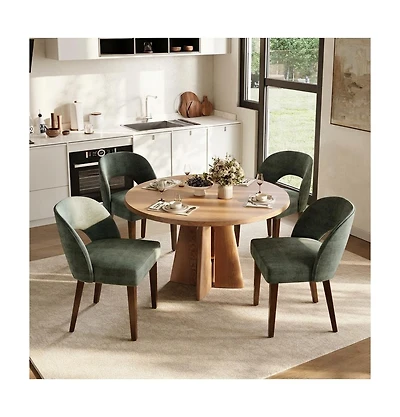 homfan Modern 4-Piece Dining Chair Set
