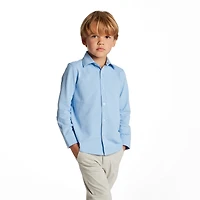 Andy and Evan Little Boys Knit-Tech Shirt