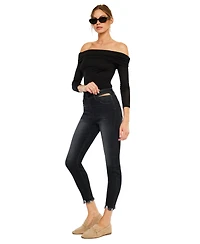 KanCan Women's Tiara High Rise Ankle Skinny Jeans