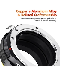 K&F Concept M22105 Minolta A Sony A Lenses to Sony E Nex Alpha Lens Adapter Ring