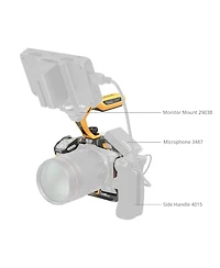 SmallRig Black Mamba BumbleBee Edition Camera Cage Kit for Canon Eos R5 Mark Ii