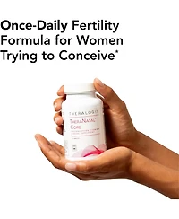 Theralogix TheraNatal Core Preconception Vitamin Supplement -90-Day Supply - Fertility Support with Folate, Vitamin D3, Choline & More
