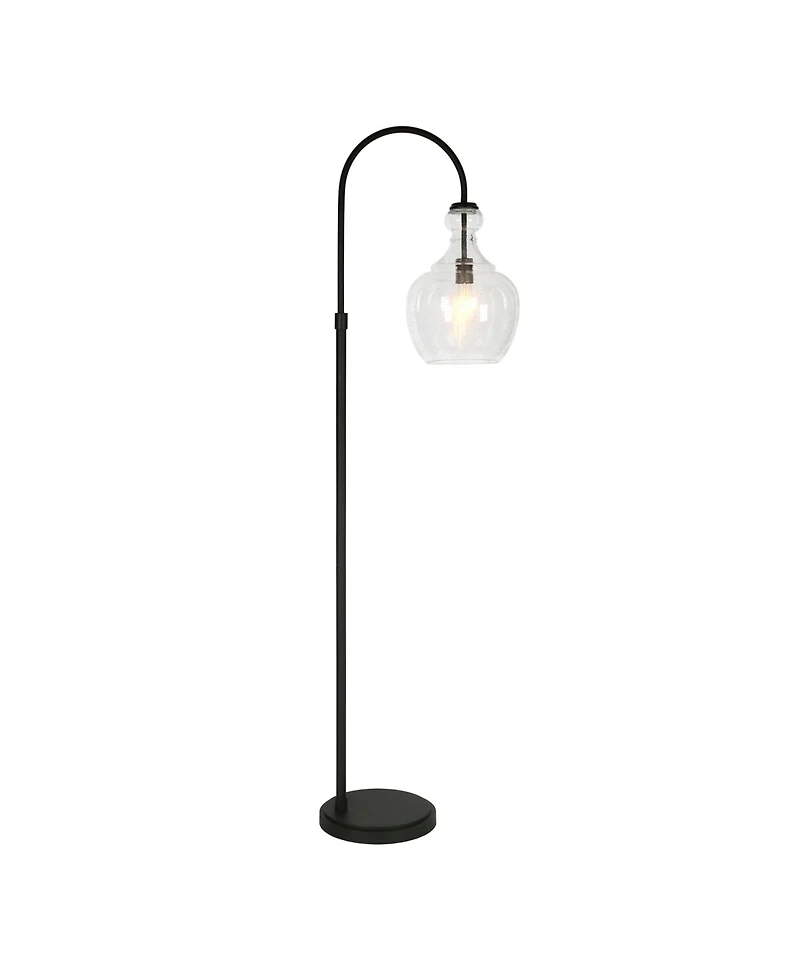 Hudson & Canal Verona 70" Metal Arc Floor Lamp