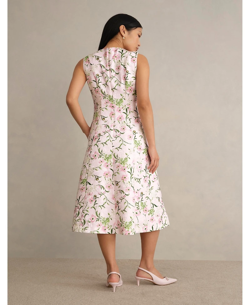Hobbs London Women's Lana Midi Dress