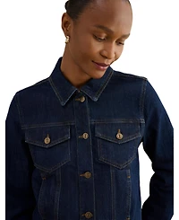 Hobbs London Women's Vivienne Denim Jacket