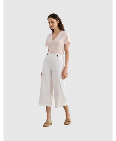 Hobbs London Women's Kimmi High Rise Culotte Trousers