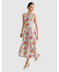 Hobbs London Women's Carly Floral Midi Dress