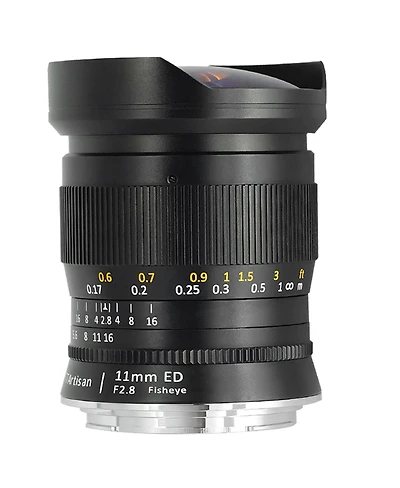 TTArtisan 11mm f-number 2.8 Fisheye Lens for Canon Rf