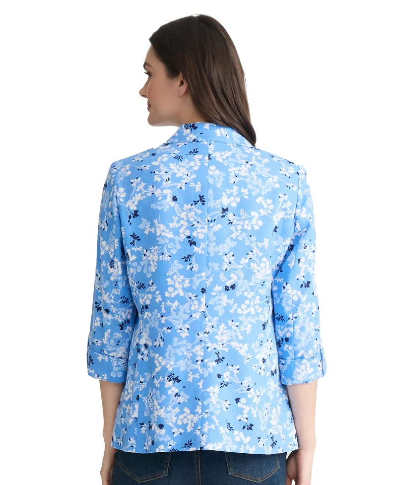 Jones New York Petite Patch Pocket Jacket