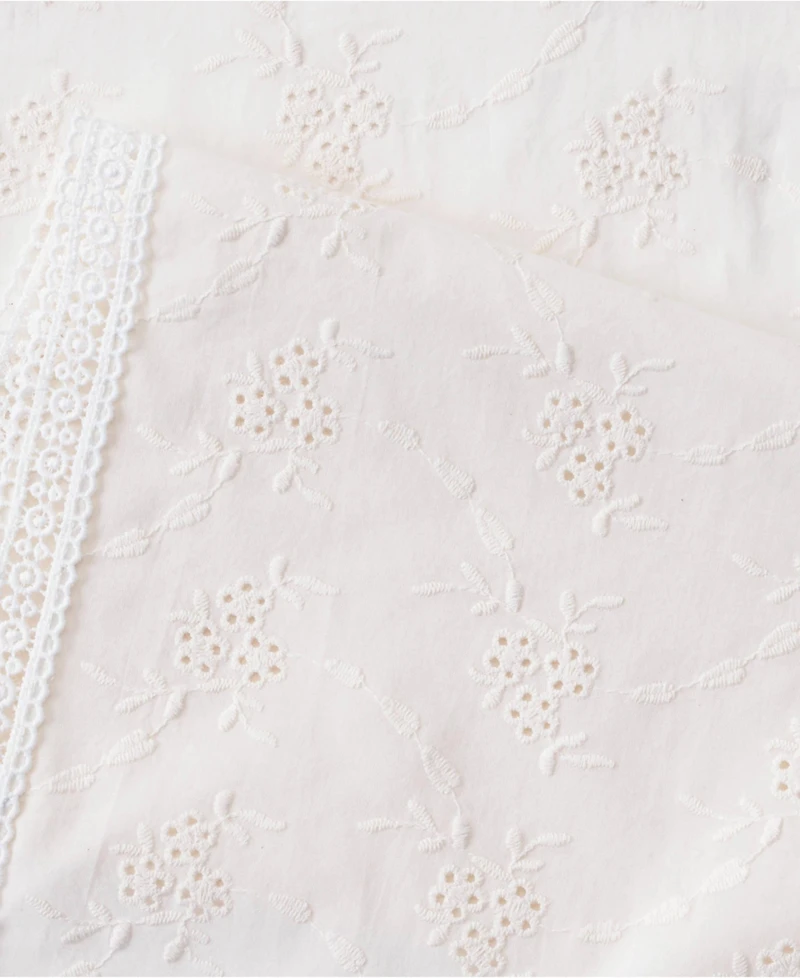 Lands' End Women's Eyelet Scarf