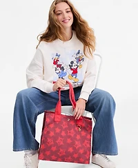Macy's 100th Thanksgiving Day Parade 2026 Red Stars Tote, Macy's Exclusive