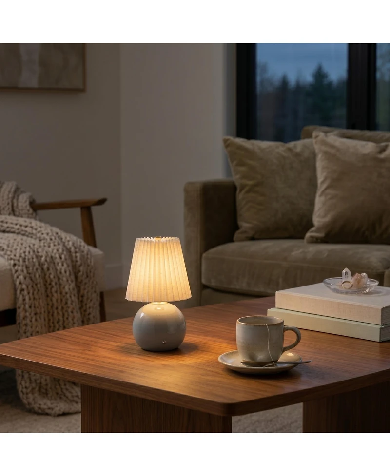 Bell + Howell BetterBeam Collection Cordless Rechargeable Touch 3 Mode Dimmable Led Usb-c Bedside Table Lamp