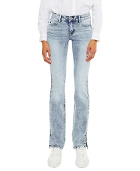 KanCan Women's Nadia Mid-Rise Y2K Bootcut Jeans