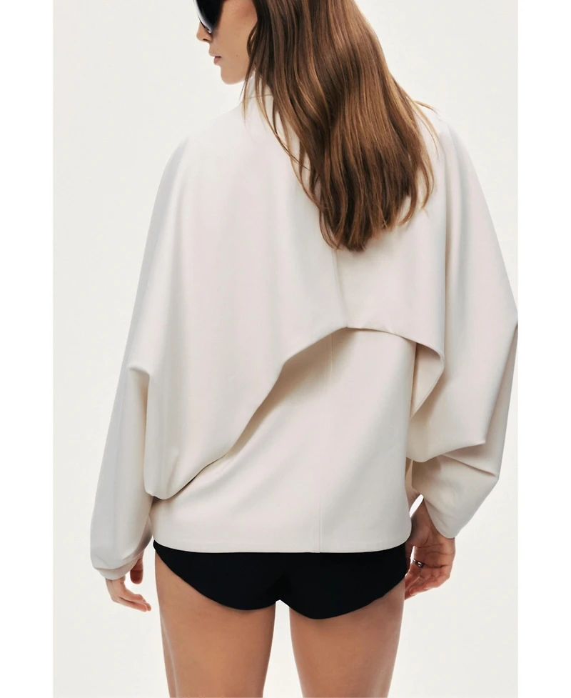 Nocturne Women's Cropped Batwing Jacket