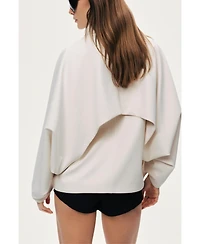 Nocturne Women's Cropped Batwing Jacket