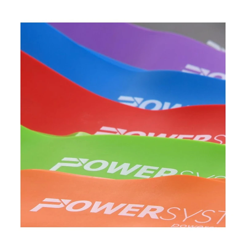 Power Systems 9 Inch Mini Versa Loop Exercise Bands, Heavy Workout Bands for Exercise