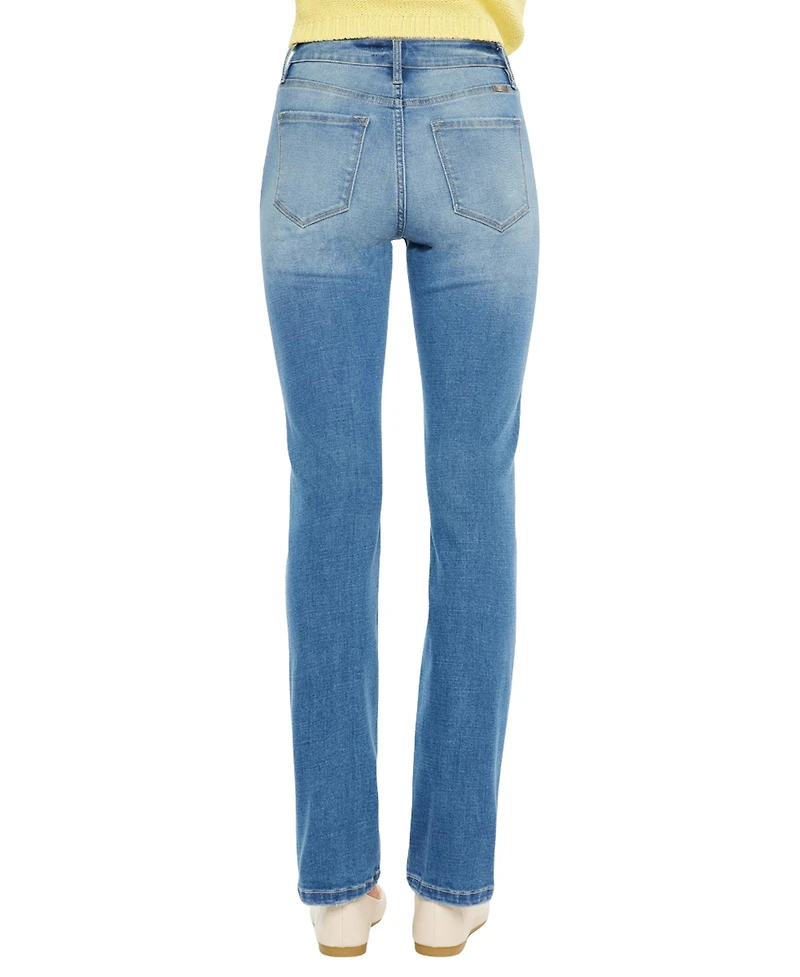 KanCan Women's Diana High Rise Slim Straight Jeans