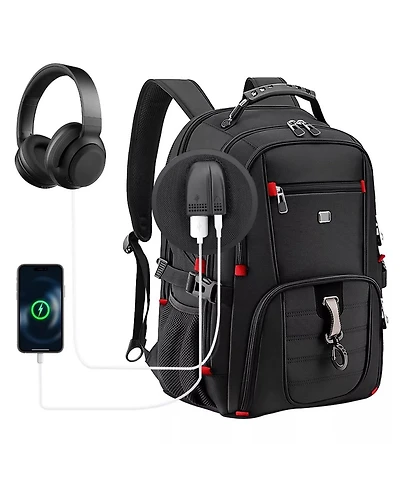 Sugift Unisex Expandable Team Backpack