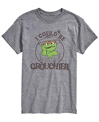 Airwaves Men's Sesame Street Could Be Grouchier Oscar Short-Sleeve Graphic T-Shirt