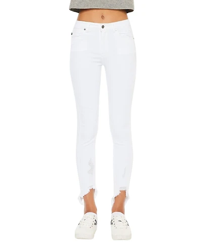 KanCan Women's Sadie High Rise Ankle Skinny Jeans