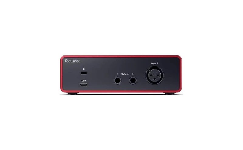 Focusrite Scarlett Solo 4th-Gen Usb-c Audio Interface Studio Bundle