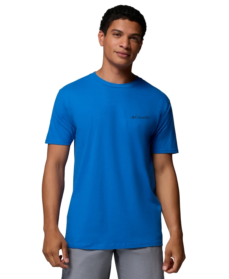 Columbia Men's Mountain Stream Graphic Print Cotton T-Shirt