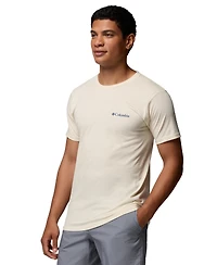 Columbia Men's Patriotic Inspired Graphic Print Cotton T-Shirt