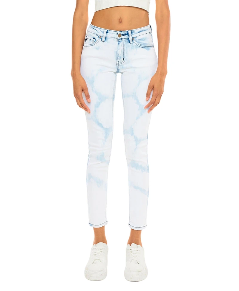 KanCan Women's Ezra Mid Rise Super Skinny Jeans