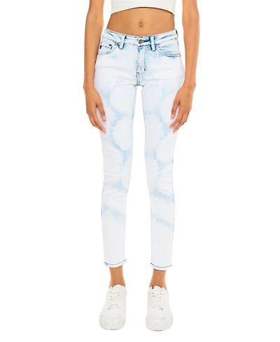 KanCan Women's Ezra Mid Rise Super Skinny Jeans