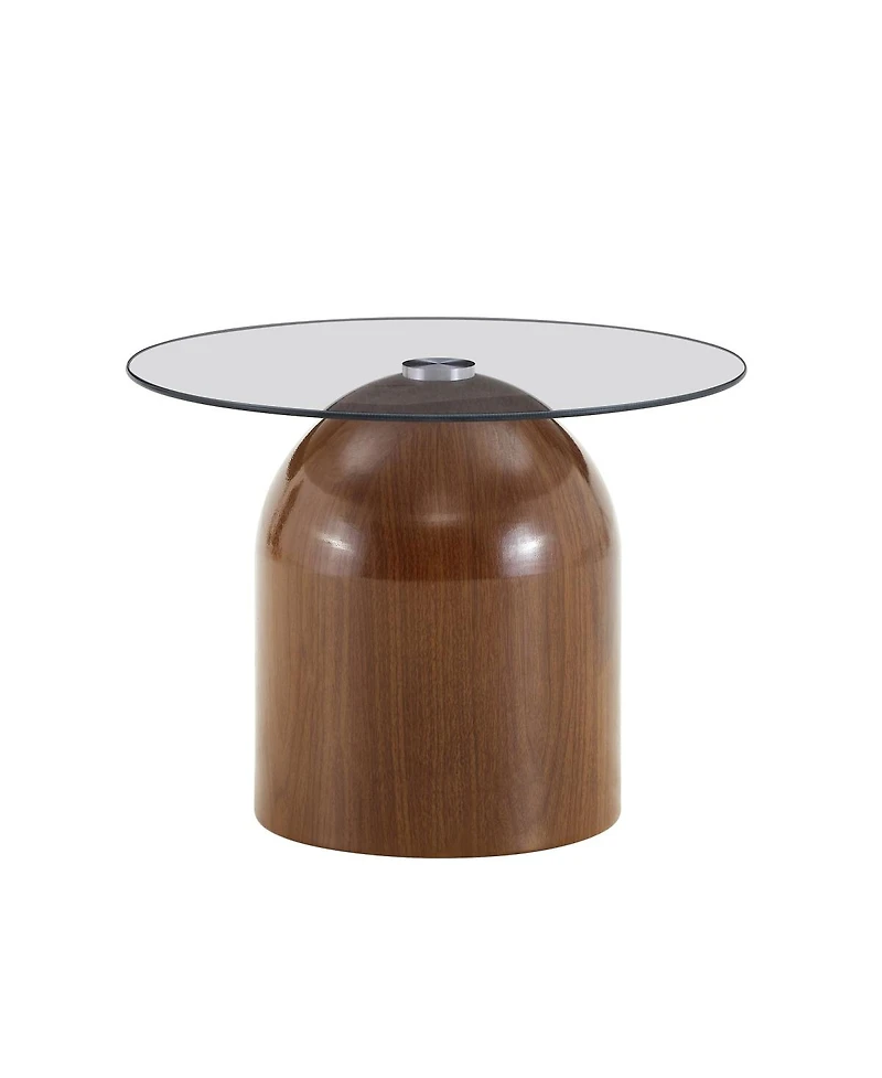 Streamdale Furniture 3-Piece Nesting Coffee Table Set with Glass Top