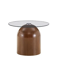 Streamdale Furniture 3-Piece Nesting Coffee Table Set with Glass Top