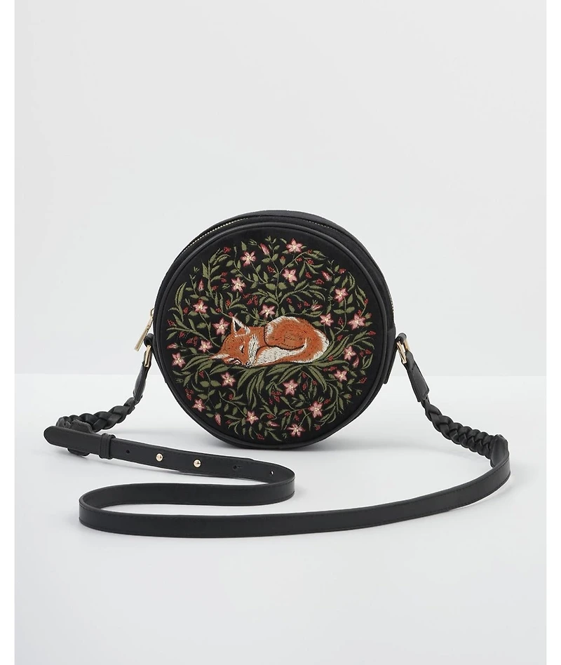 Fable England Women's Sleepy Fox Circle Bag