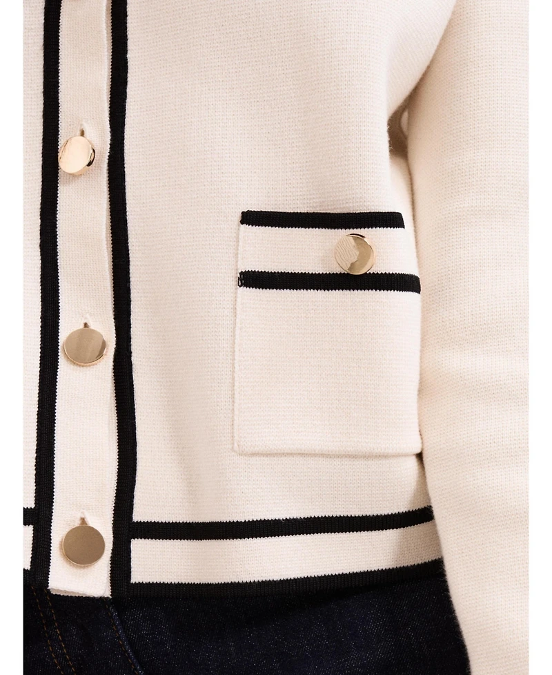 Phase Eight Women's Lola Button-Front Knit Cardigan