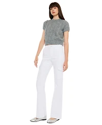 KanCan Women's Marilyn High Rise Wide Flare Jeans
